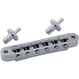 GROVER Tune-O-Matic Guitar Bridge Unnotched Chrome