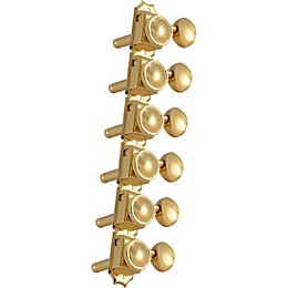 GROVER Roto-Grip Locking Vintage 533 Series Tuning Machines Gold 6-in-line