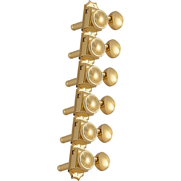 GROVER Roto-Grip Locking Vintage 533 Series Tuning Machines Gold 6-in-line