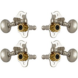 GROVER Sta-Tite Ukulele #8 Series Tuning Machines Nickel GROVER Sta-Tite Ukulele #8 Series Tuning Machines Nickel