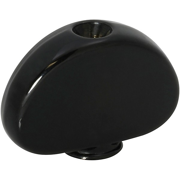 GROVER Standard Size Kidney Button Black Chrome