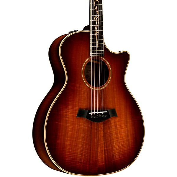 Taylor K24ce AA Koa Auditorium Acoustic-Electric Guitar Shaded Edge Burst