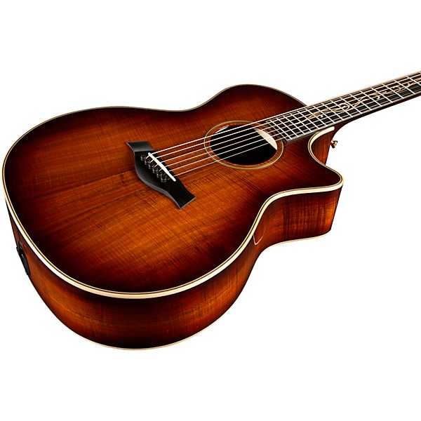 Taylor K24ce AA Koa Auditorium Acoustic-Electric Guitar Shaded Edge Burst