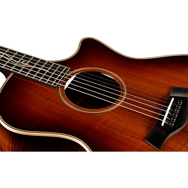 Taylor K24ce AA Koa Auditorium Acoustic-Electric Guitar Shaded Edge Burst