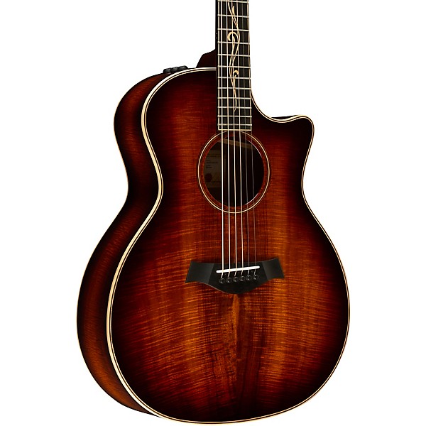 Taylor K24ce AA Koa Auditorium Acoustic-Electric Guitar Shaded Edge Burst