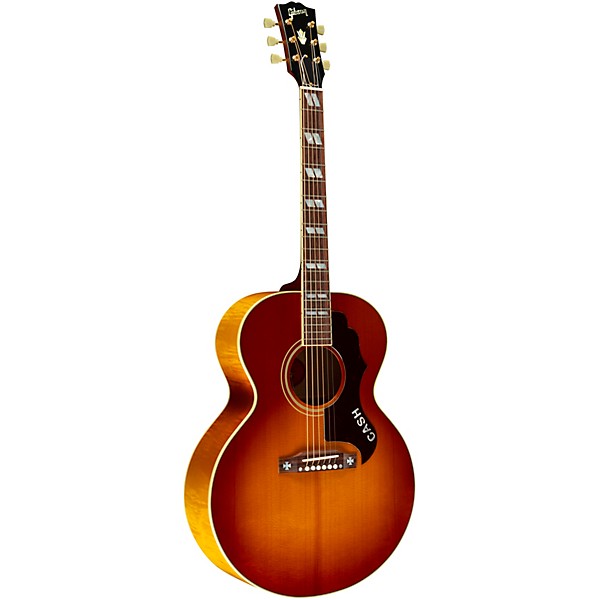 Gibson Rosanne Cash J-185 Signature Limited-Edition Acoustic-Electric Guitar Heritage Cherry Sunburst