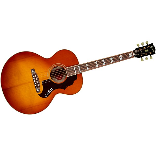 Gibson Rosanne Cash J-185 Signature Limited-Edition Acoustic-Electric Guitar Heritage Cherry Sunburst