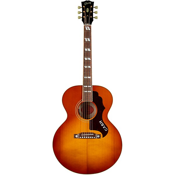 Gibson Rosanne Cash J-185 Signature Limited-Edition Acoustic-Electric Guitar Heritage Cherry Sunburst