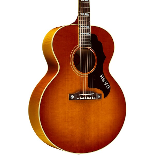 Gibson Rosanne Cash J-185 Signature Limited-Edition Acoustic-Electric Guitar Heritage Cherry Sunburst