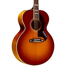 Gibson Rosanne Cash J-185 Signature Limited-Edition Acoustic-Electric Guitar Heritage Cherry Sunburst