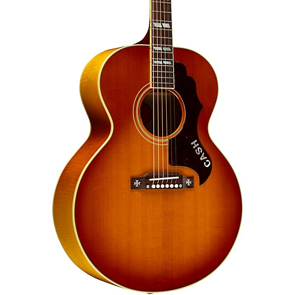 Gibson Rosanne Cash J-185 Signature Limited-Edition Acoustic-Electric Guitar Heritage Cherry Sunburst