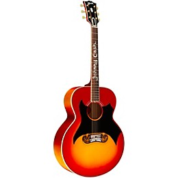 Gibson Johnny Cash SJ-200 Signature Limited-Edition Acoustic-Electric Guitar Vintage Cherry Sunburst