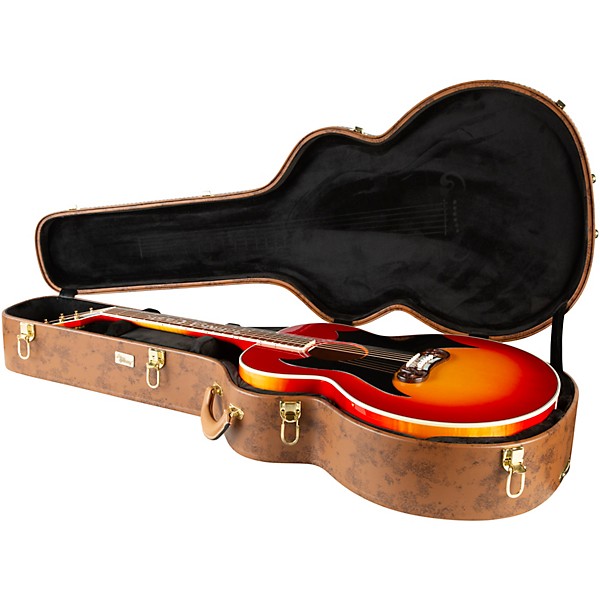 Gibson Johnny Cash SJ-200 Signature Limited-Edition Acoustic-Electric Guitar Vintage Cherry Sunburst