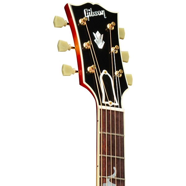 Gibson Johnny Cash SJ-200 Signature Limited-Edition Acoustic-Electric Guitar Vintage Cherry Sunburst