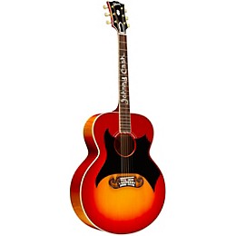 Gibson Johnny Cash SJ-200 Signature Limited-Edition Acoustic-Electric Guitar Vintage Cherry Sunburst