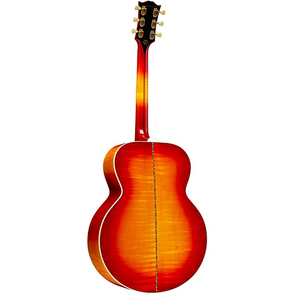 Gibson Johnny Cash SJ-200 Signature Limited-Edition Acoustic-Electric Guitar Vintage Cherry Sunburst