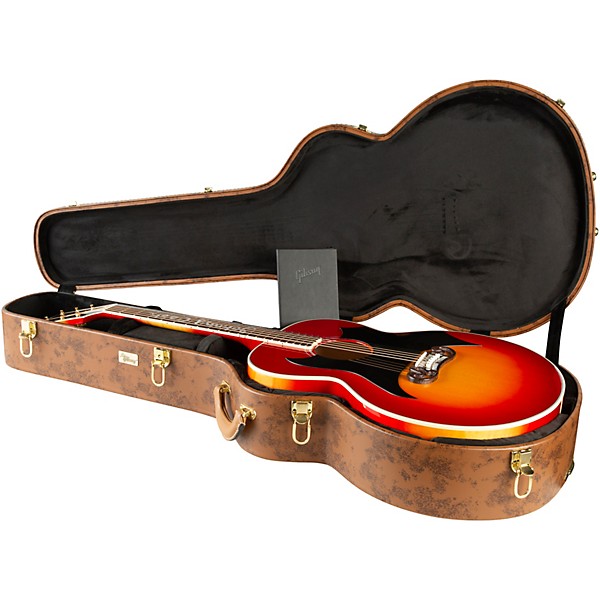 Gibson Johnny Cash SJ-200 Signature Limited-Edition Acoustic-Electric Guitar Vintage Cherry Sunburst