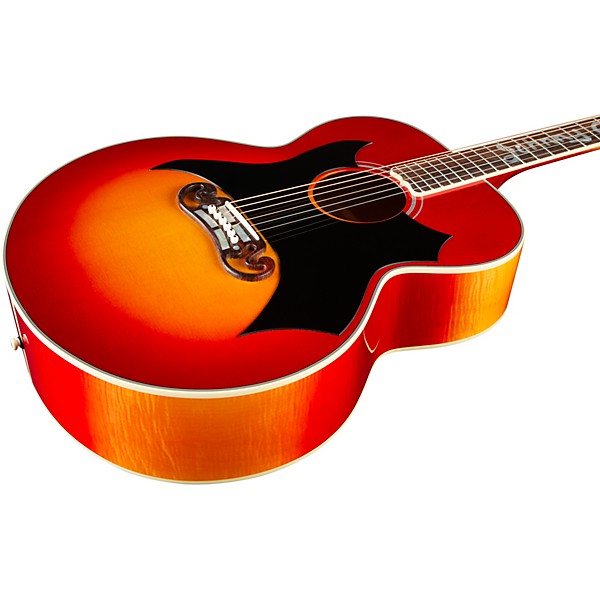 Gibson Johnny Cash SJ-200 Signature Limited-Edition Acoustic-Electric Guitar Vintage Cherry Sunburst