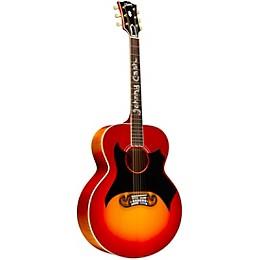 Gibson Johnny Cash SJ-200 Signature Limited-Edition Acoustic-Electric Guitar Vintage Cherry Sunburst