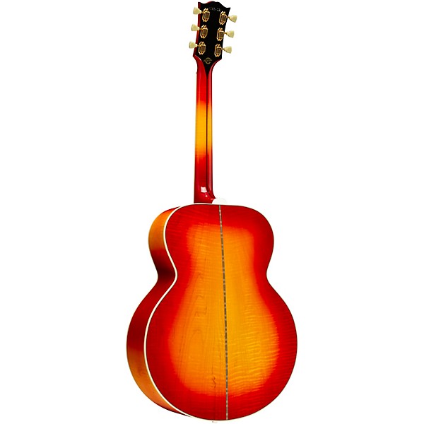 Gibson Johnny Cash SJ-200 Signature Limited-Edition Acoustic-Electric Guitar Vintage Cherry Sunburst