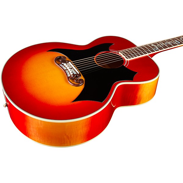 Gibson Johnny Cash SJ-200 Signature Limited-Edition Acoustic-Electric Guitar Vintage Cherry Sunburst