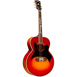 Gibson Johnny Cash SJ-200 Signature Limited-Edition Acoustic-Electric Guitar Vintage Cherry Sunburst