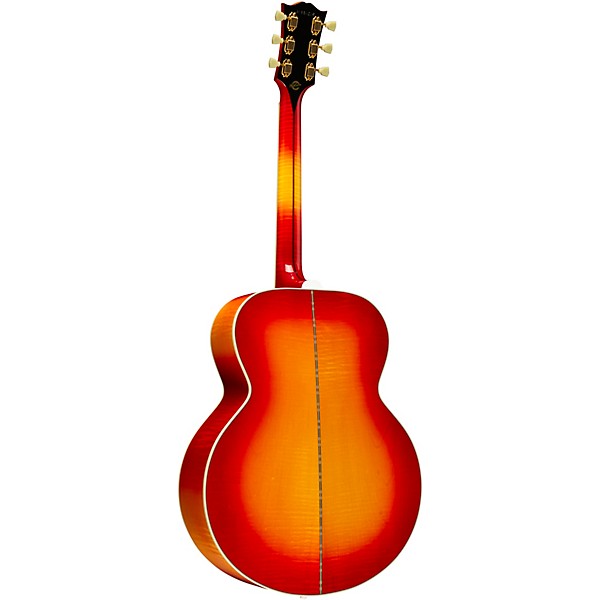 Gibson Johnny Cash SJ-200 Signature Limited-Edition Acoustic-Electric Guitar Vintage Cherry Sunburst