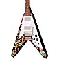 Epiphone Jimi Hendrix "Love Drops" Flying V Electric Guitar Ebony w/Artwork thumbnail