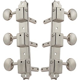 GROVER Vintage Deluxe 138 Series Tuning Machines Nickel