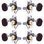 GROVER Sta-Tite With 18:1 Gear Ratio 97-18 Series Rosewood Button Tuning Machines Chrome thumbnail