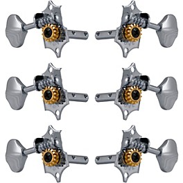 GROVER Sta-Tite 97 Series Tuning Machines Gold GROVER Sta-Tite 97 Series Tuning Machines Chrome