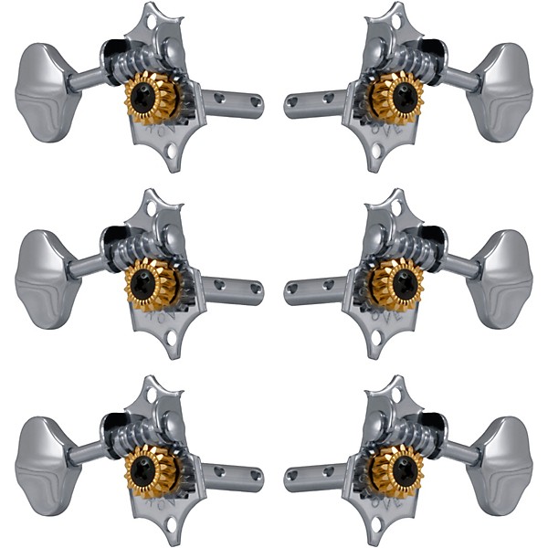 GROVER Sta-Tite 97 Series Tuning Machines Chrome