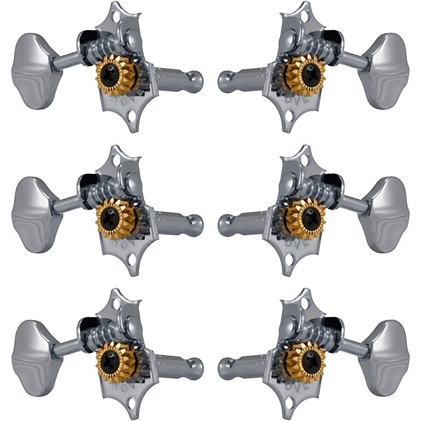 GROVER Sta-Tite 97 Series Tuning Machines Chrome