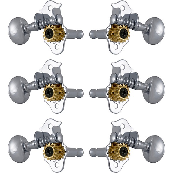 GROVER Sta-Tite 98 Series Tuning Machines Chrome