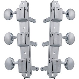 GROVER Vintage Deluxe 138 Series Tuning Machines Nickel GROVER Vintage Deluxe 138 Series Tuning Machines Chrome