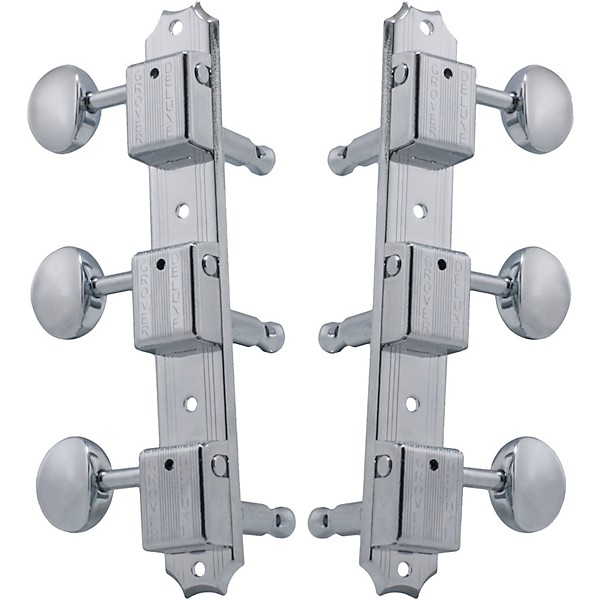 GROVER Vintage Deluxe 138 Series Tuning Machines Chrome