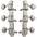 GROVER Vintage Deluxe 138 Series Tuning Machines Nickel GROVER Vintage Deluxe 138 Series Tuning Machines Nickel