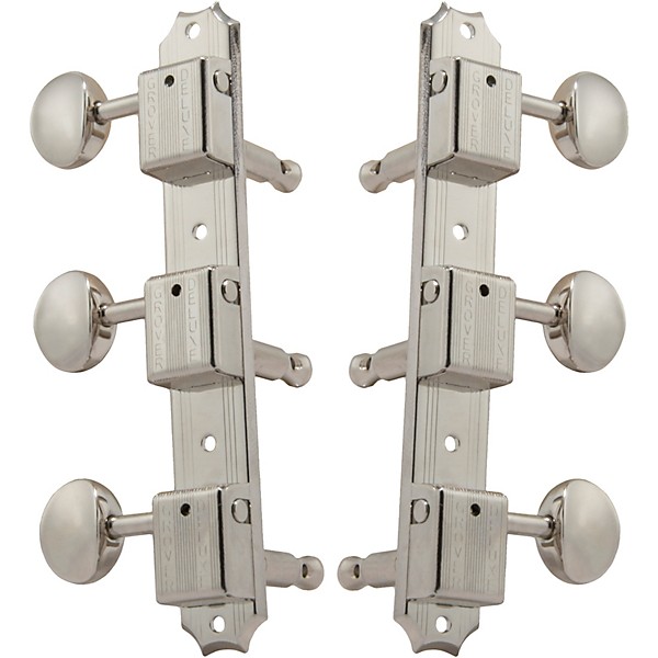 GROVER Vintage Deluxe 138 Series Tuning Machines Nickel