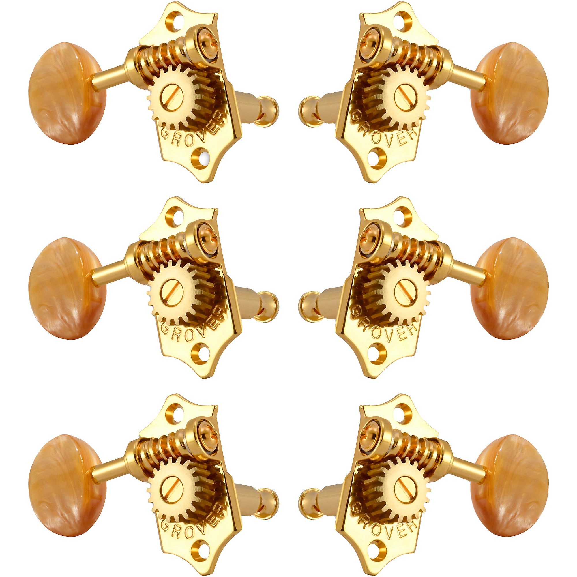 GROVER Sta-Tite With 18:1 Gear Ratio 97-18 Series Amber Acryllic