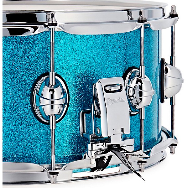 Premier Genista Classic Birch Snare Drum 14 x 7 in. Aqua Sparkle