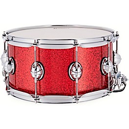 Premier Genista Classic Birch Snare Drum 14 x 7 in. Shadow... Premier Genista Classic Birch Snare Drum 14 x 7 in. Red Sparkle