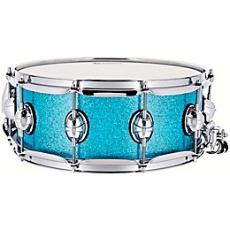 Premier Genista Classic Birch Snare Drum 14 x 5.5 in. Aqua Sparkle