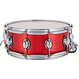 Premier Genista Classic Birch Snare Drum 14 x 7 in. Shad... Premier Genista Classic Birch Snare Drum 14 x 5.5 in. Red Sparkle