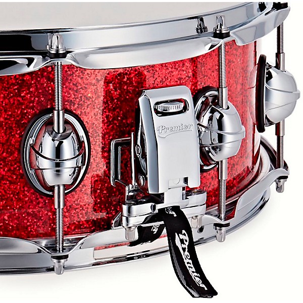 Premier Genista Classic Birch Snare Drum 14 x 5.5 in. Red Sparkle