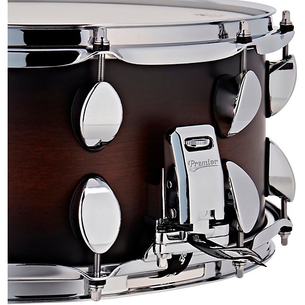 Premier Elite Maple 4-Ply Snare Drum 14 x 6.5 in. Walnut Satin Burst