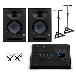 PreSonus Quantum ES2 Audio Interface with Eris 2nd Gen Studio Monitor Pair (Cables & Stands Included) STUDIO5