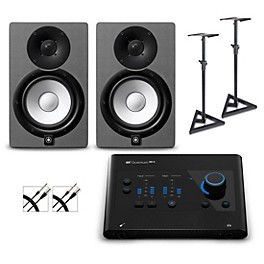 PreSonus ... PreSonus Quantum ES4 Audio Interface with Yamaha HS Series Studio Monitor Pair (Cables & Stands Included) HS5 SG