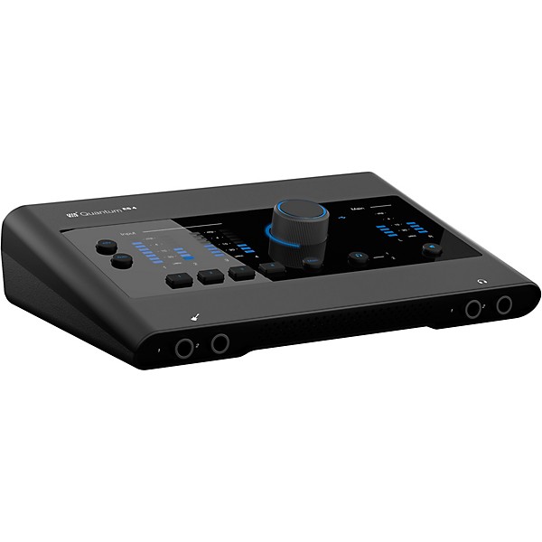 PreSonus Quantum ES4 Audio Interface with Yamaha HS Series Studio Monitor Pair (Cables & Stands Included) HS5 SG