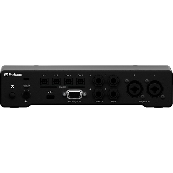 PreSonus Quantum HD2 Audio Interface with Adam Audio T Series Studio Monitor Pair (Cables & Stands Included) T5