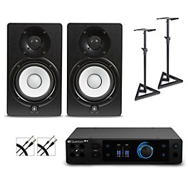 PreSonus Qua... PreSonus Quantum HD2 Audio Interface with Yamaha HS Series Studio Monitor Pair (Cables & Stands Included) HS5